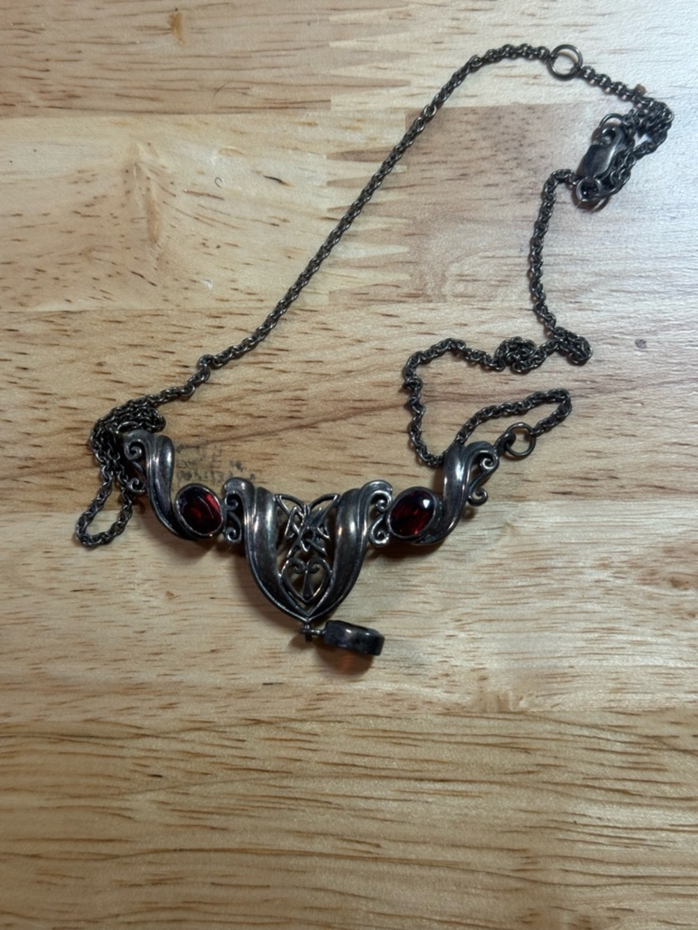 Vintage “Necklace of the Lady of the Court” sterling silver.